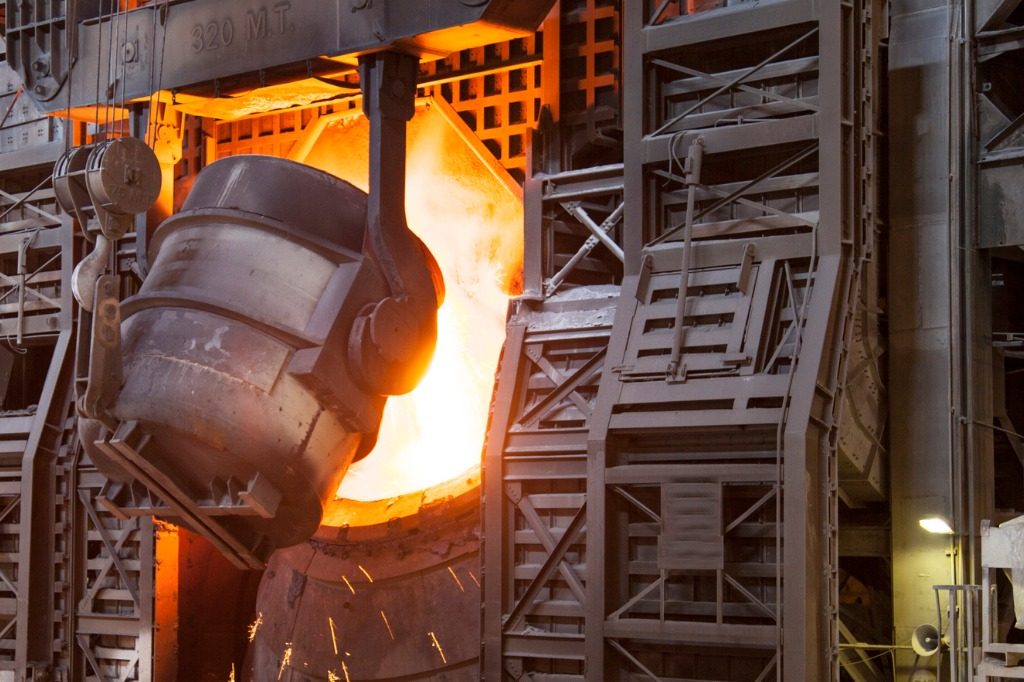 produzione acciaio
